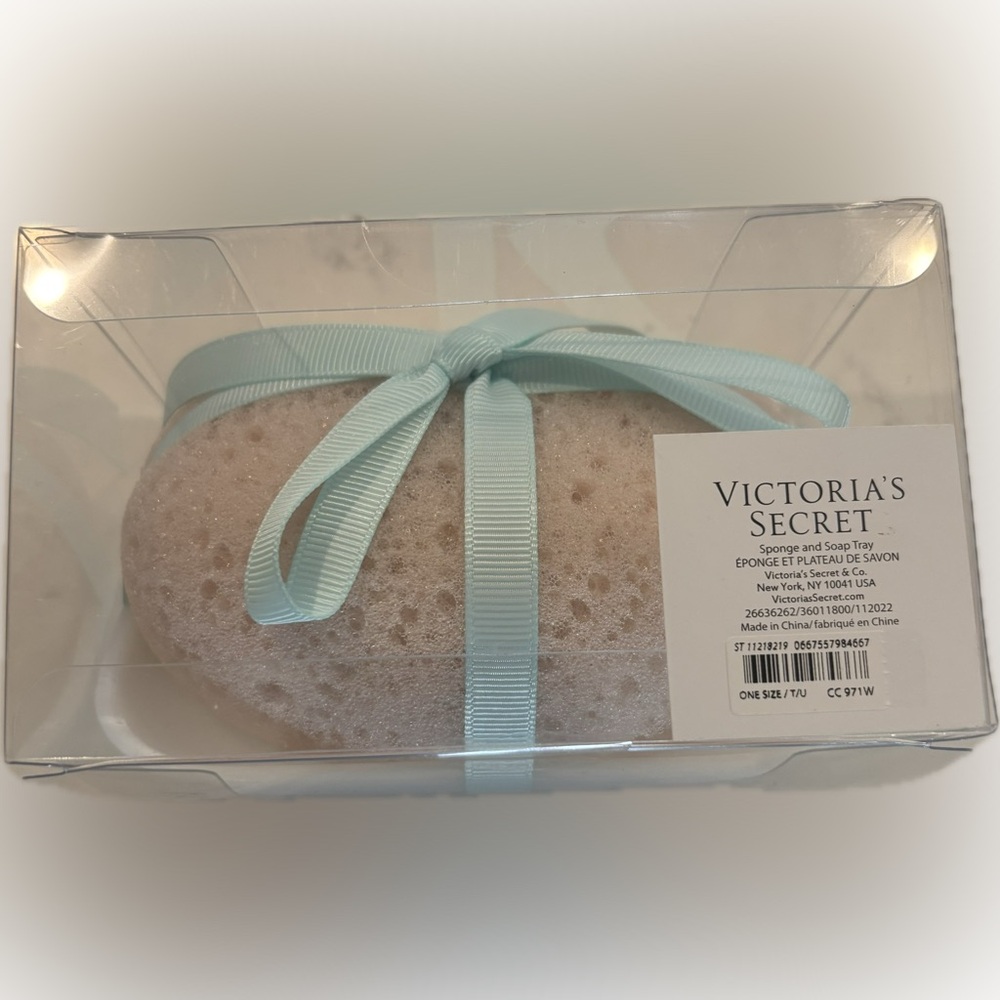 Victoria's Secret Sponge and Soap Tray